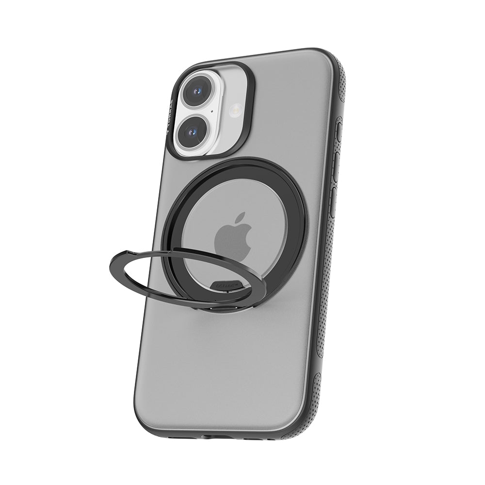 Custodia MagSafe per Apple iPhone 17, Torras, Ostand R Fitness, Trasparente