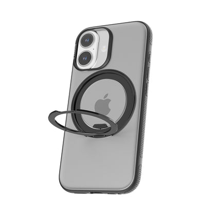 Custodia MagSafe per Apple iPhone 17, Torras, Ostand R Fitness, Trasparente