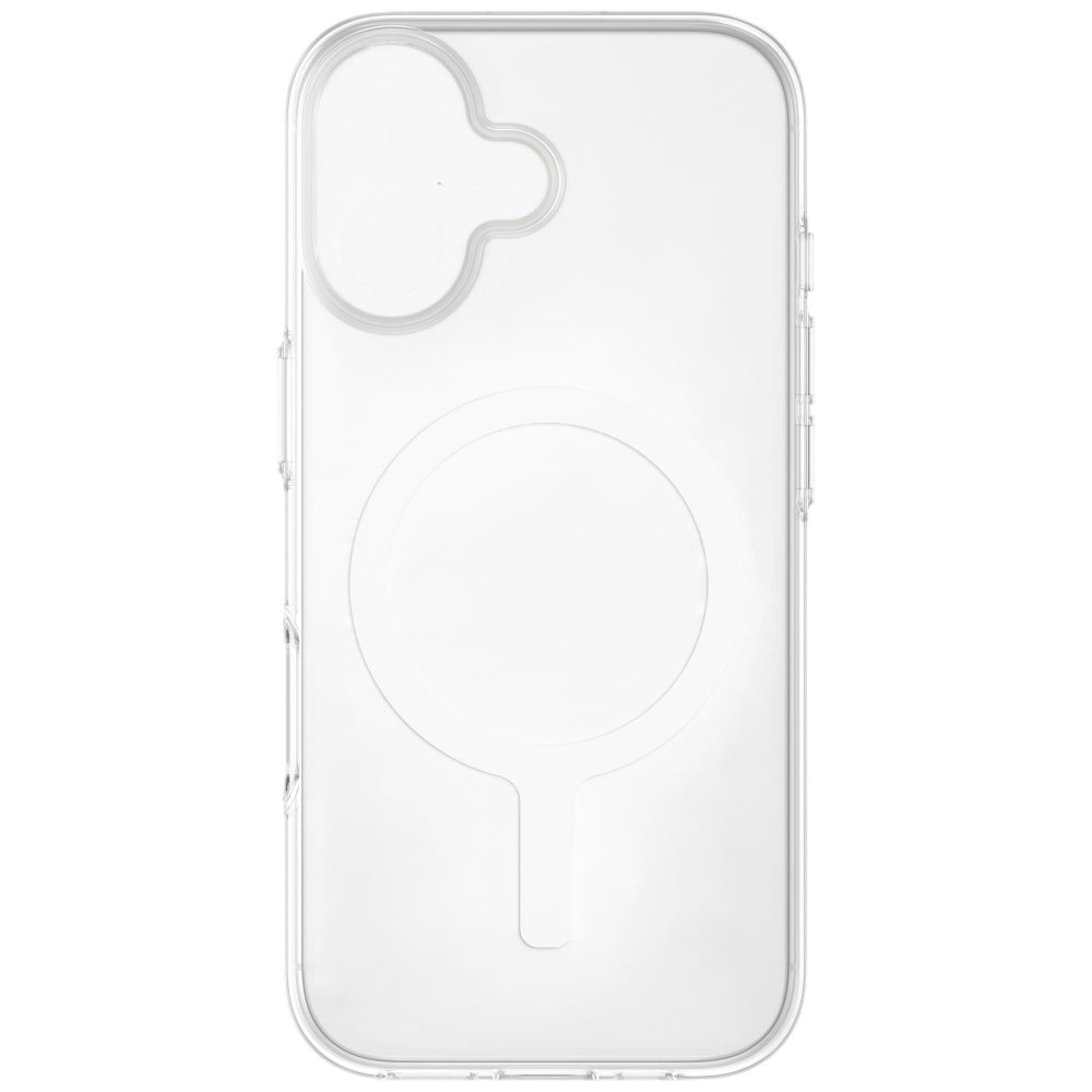 Custodia MagSafe per Apple iPhone 17, UNIQ, Clario MagClick, Trasparente