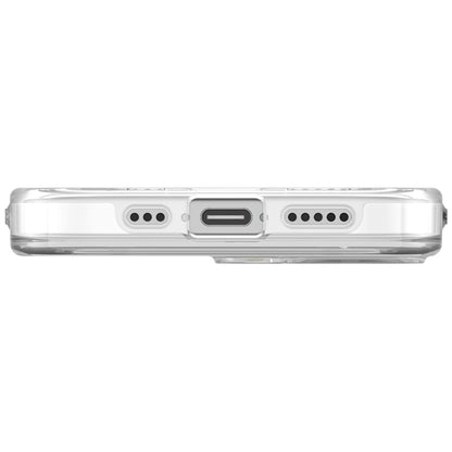 Custodia MagSafe per Apple iPhone 17, UNIQ, Clario MagClick, Trasparente