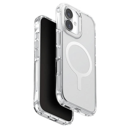 Custodia MagSafe per Apple iPhone 17, UNIQ, LifePro Xtreme MagClick, Trasparente
