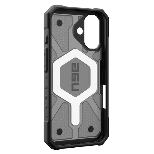 Custodia MagSafe per Apple iPhone 17, Urban Armor Gear, Pathfinder Clear, Grigio
