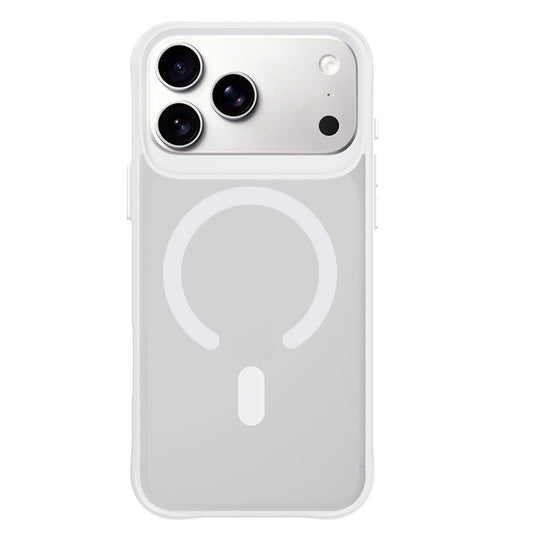 Custodia MagSafe per Apple iPhone 18 Pro / 17 Pro, 3MK, Smoke MagCase, Bianca
