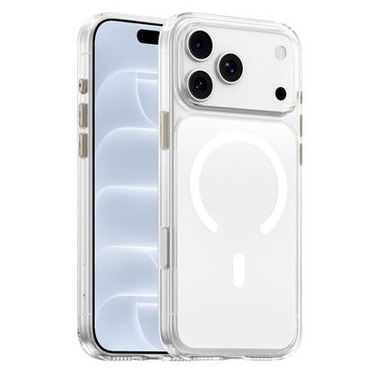 Custodia MagSafe per Apple iPhone 18 Pro / 17 Pro, Blueo, Crystal+ Anti-Drop, trasparente