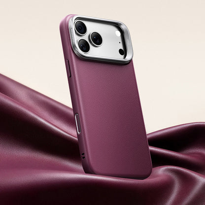 Custodia MagSafe per Apple iPhone 18 Pro / 17 Pro, ESR, Atelier con Supporto, Bordeaux Scuro Satinato
