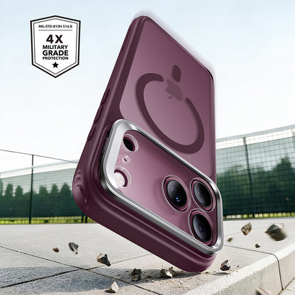 Custodia MagSafe per Apple iPhone 18 Pro / 17 Pro, ESR, Classic Hybrid Kickstand, Vinaccia Scura Satinata