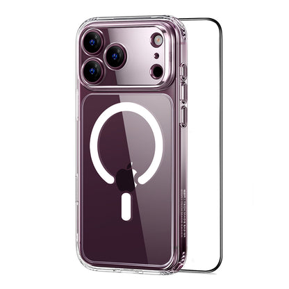 Custodia MagSafe per Apple iPhone 18 Pro / 17 Pro, ESR, Classic Hybrid con protezione per schermo, Trasparente