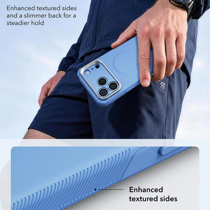 Custodia MagSafe per Apple iPhone 18 Pro / 17 Pro, ESR, Cyber Armor Kickstand, Blu