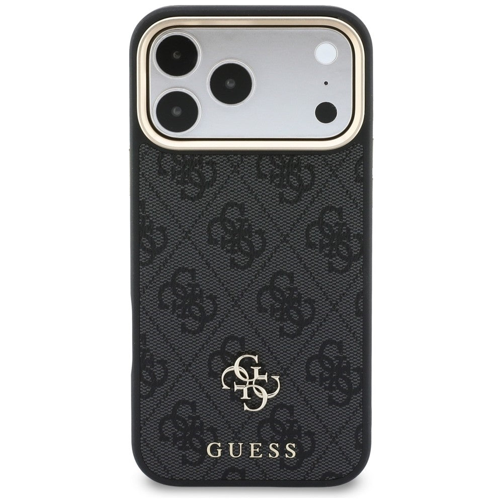 Custodia MagSafe per Apple iPhone 18 Pro / 17 Pro, Guess, 4G Cardslot, nera