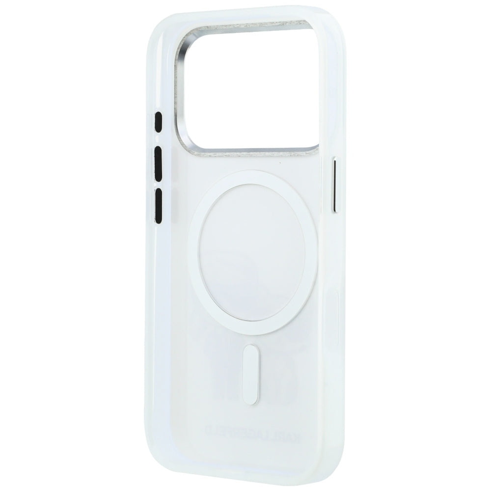 Custodia MagSafe per Apple iPhone 18 Pro / 17 Pro, Karl Lagerfeld, IML KC Bodies Sketch Print, Beige