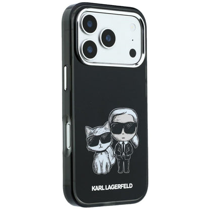 Custodia MagSafe per Apple iPhone 18 Pro / 17 Pro, Karl Lagerfeld, KC Bodies Sketch, Nera