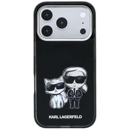 Custodia MagSafe per Apple iPhone 18 Pro / 17 Pro, Karl Lagerfeld, KC Bodies Sketch, Nera