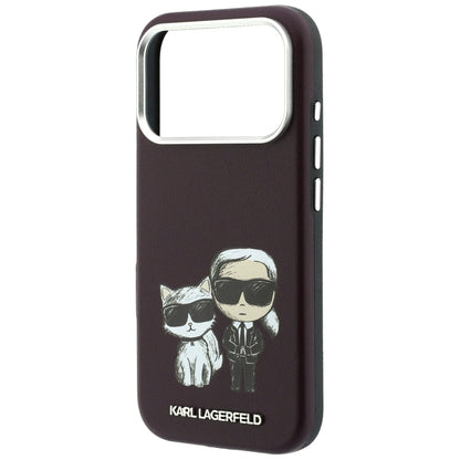 Custodia MagSafe per Apple iPhone 18 Pro / 17 Pro, Karl Lagerfeld, KC Bodies Sketch, Vinaccia
