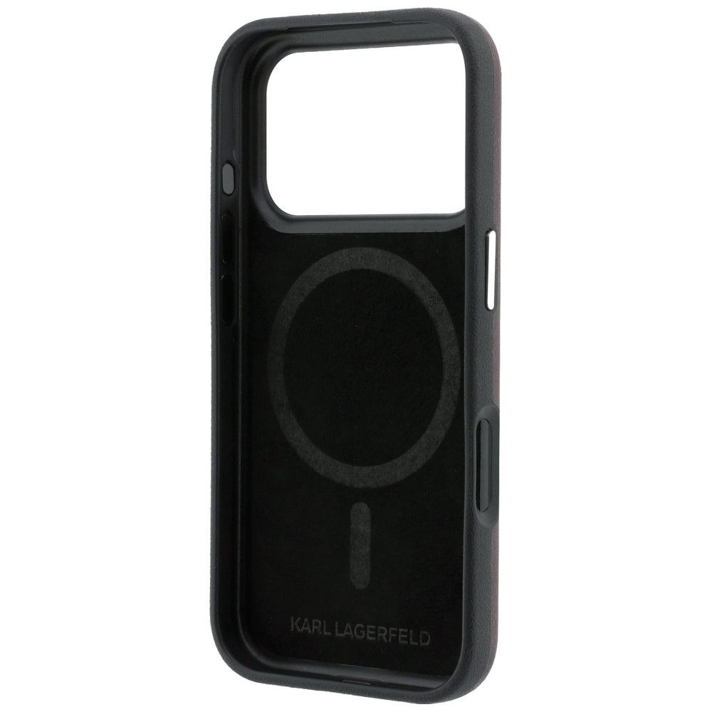 Custodia MagSafe per Apple iPhone 18 Pro / 17 Pro, Karl Lagerfeld, KC Bodies Sketch, Vinaccia