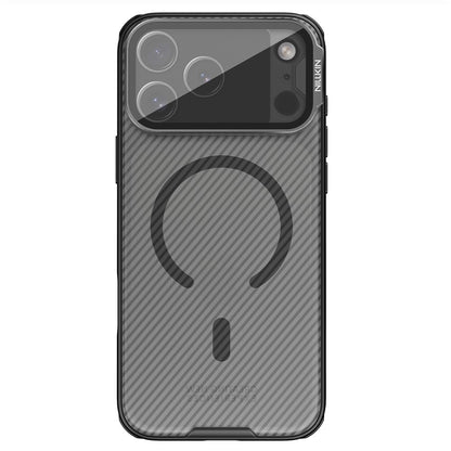 Custodia MagSafe per Apple iPhone 18 Pro / 17 Pro, Nillkin, CamShield Prop, Nera Trasparente