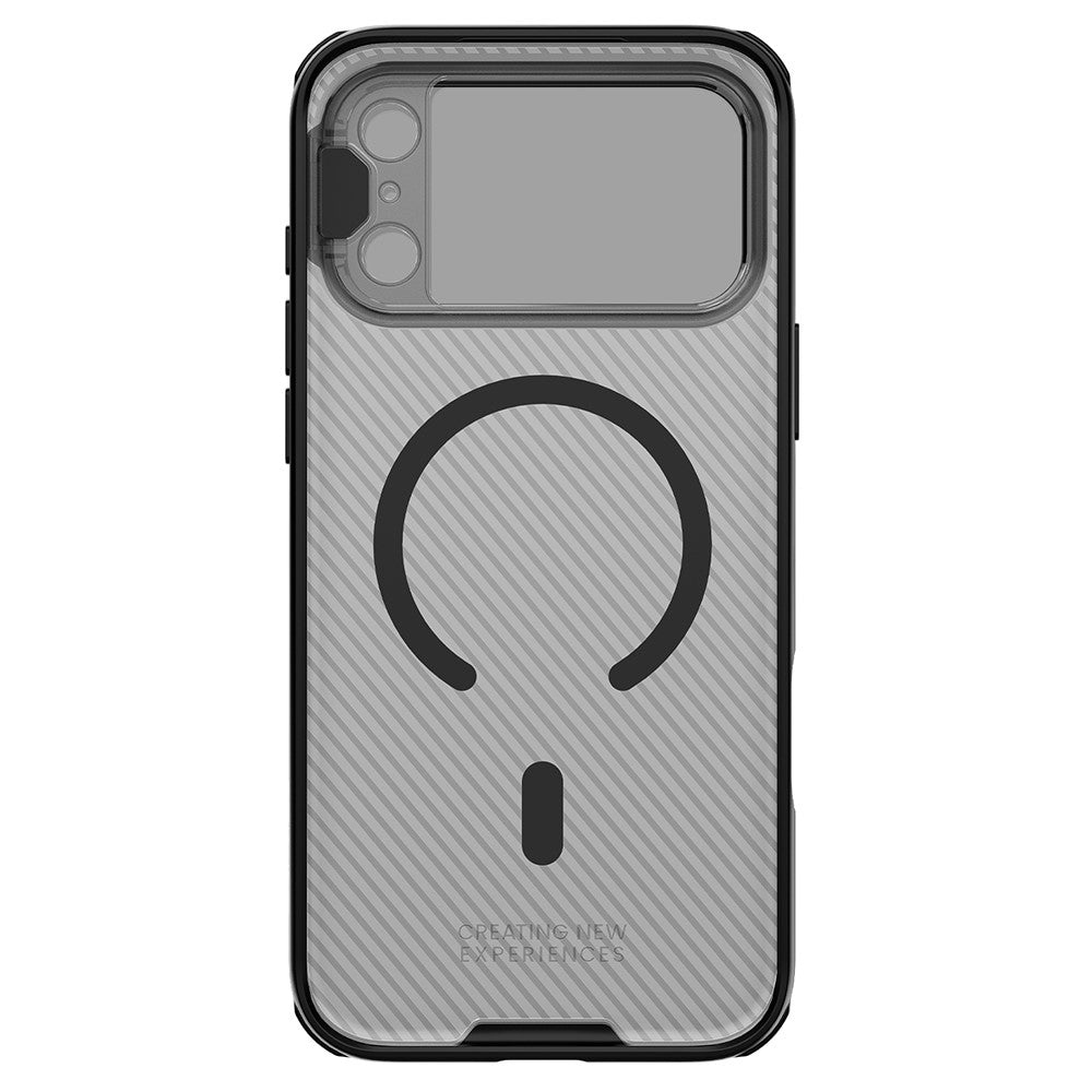 Custodia MagSafe per Apple iPhone 18 Pro / 17 Pro, Nillkin, CamShield Prop, Nera Trasparente