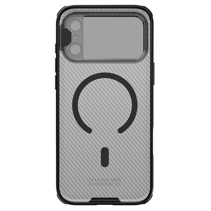 Custodia MagSafe per Apple iPhone 18 Pro / 17 Pro, Nillkin, CamShield Prop, Nera Trasparente