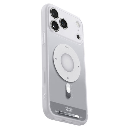 Custodia MagSafe per Apple iPhone 18 Pro / 17 Pro, Spigen, Ultra Hybrid Classic, Argento ACS12167