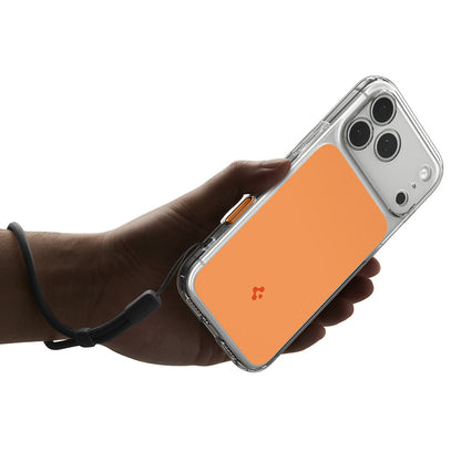 Custodia MagSafe per Apple iPhone 18 Pro / 17 Pro, Spigen, Ultra Hybrid T, Arancione ACS12170