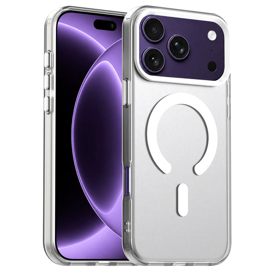 Custodia MagSafe per Apple iPhone 18 Pro / 17 Pro, Techsuit, CandyCase, Bianca