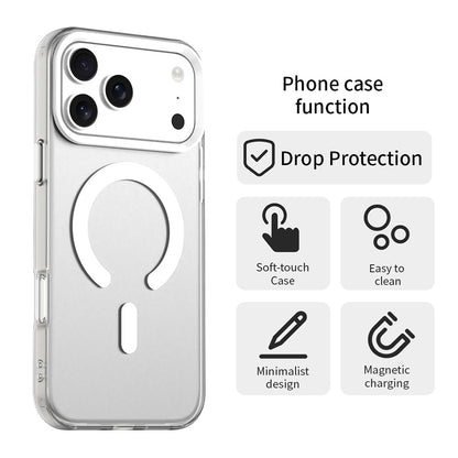 Custodia MagSafe per Apple iPhone 18 Pro / 17 Pro, Techsuit, CandyCase, Bianca
