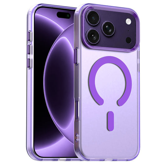 Custodia MagSafe per Apple iPhone 18 Pro / 17 Pro, Techsuit, CandyCase, Viola