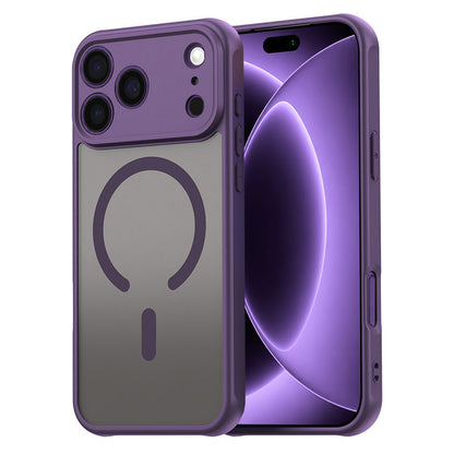 Custodia MagSafe per Apple iPhone 18 Pro / 17 Pro, Techsuit, HaloFrost II, Viola