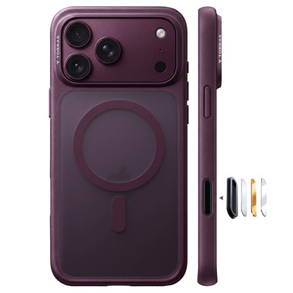 Custodia MagSafe per Apple iPhone 18 Pro / 17 Pro, Torras, Guardian, Viola