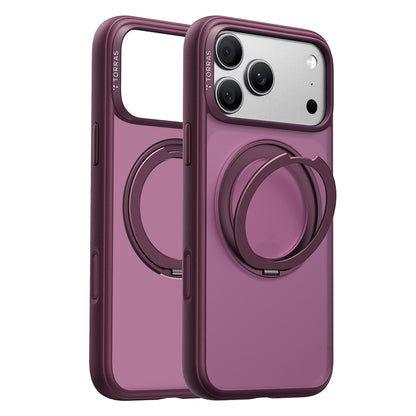 Custodia MagSafe per Apple iPhone 18 Pro / 17 Pro, Torras, Ostand O1 Guardian, Viola