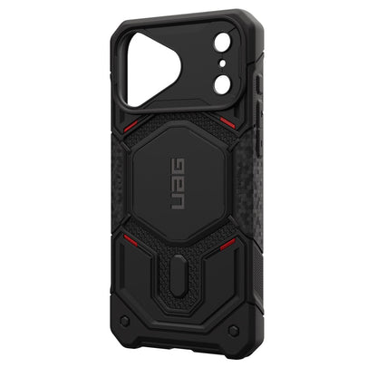 Custodia MagSafe per Apple iPhone 18 Pro / 17 Pro, Urban Armor Gear, Monarch Pro Kevlar, Nera