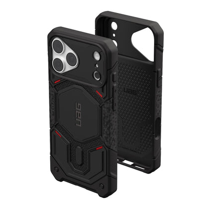 Custodia MagSafe per Apple iPhone 18 Pro / 17 Pro, Urban Armor Gear, Monarch Pro Kevlar, Nera
