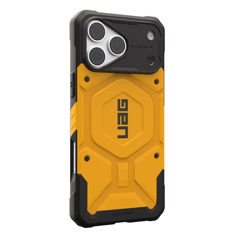 Custodia MagSafe per Apple iPhone 18 Pro / 17 Pro, Urban Armor Gear, Pathfinder, Gialla