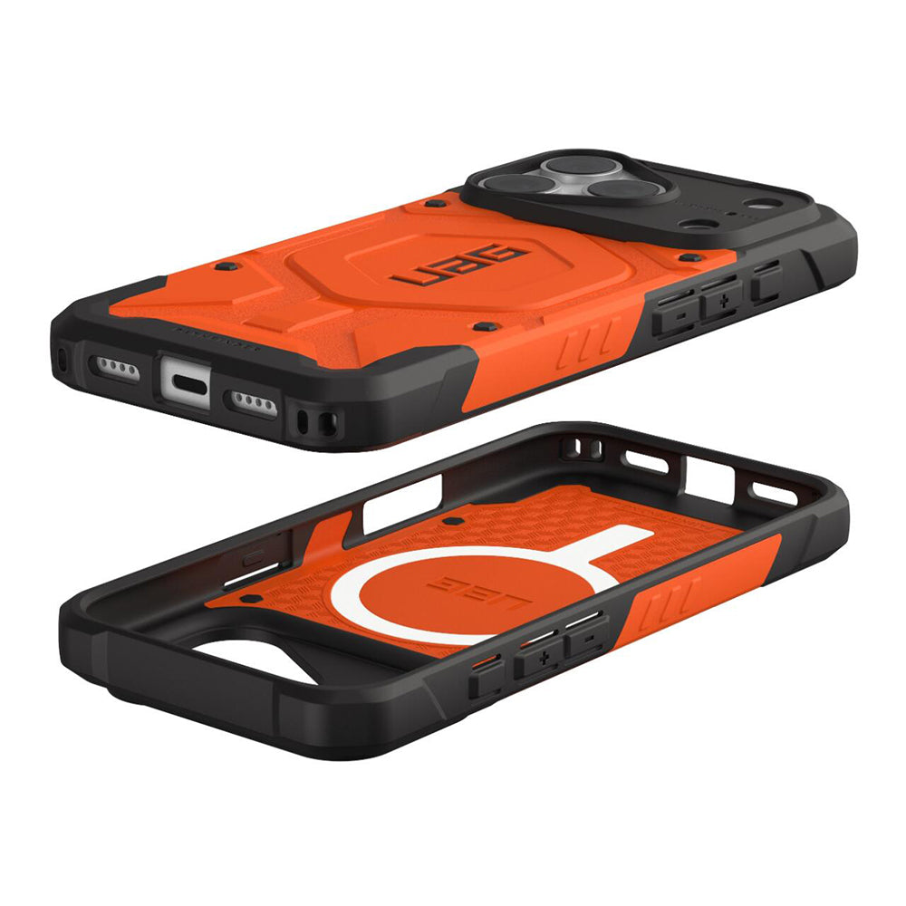 Custodia MagSafe per Apple iPhone 18 Pro / 17 Pro, Urban Armor Gear, Pathfinder, Arancione