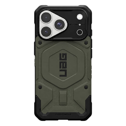 Custodia MagSafe per Apple iPhone 18 Pro / 17 Pro, Urban Armor Gear, Pathfinder, Verde