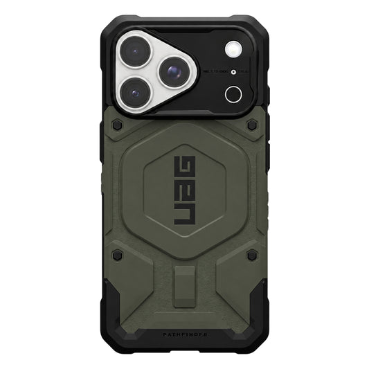 Custodia MagSafe per Apple iPhone 18 Pro / 17 Pro, Urban Armor Gear, Pathfinder, Verde