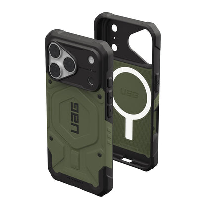 Custodia MagSafe per Apple iPhone 18 Pro / 17 Pro, Urban Armor Gear, Pathfinder, Verde
