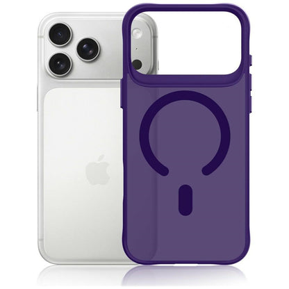 Custodia MagSafe per Apple iPhone 18 Pro Max / 17 Pro Max, 3MK, Smoke MagCase, Viola