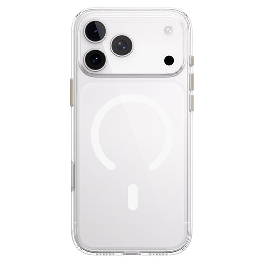 Custodia MagSafe per Apple iPhone 18 Pro Max / 17 Pro Max, Blueo, Crystal+ Anti-Drop, trasparente