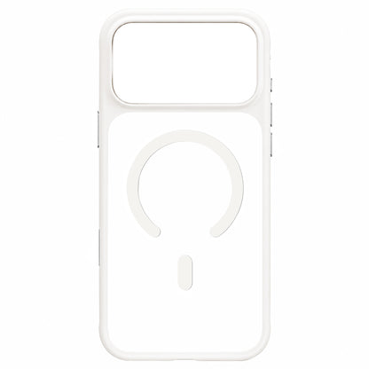 Custodia MagSafe per Apple iPhone 18 Pro Max / 17 Pro Max, Blueo, delicata sulla pelle e antiurto, bianca satinata