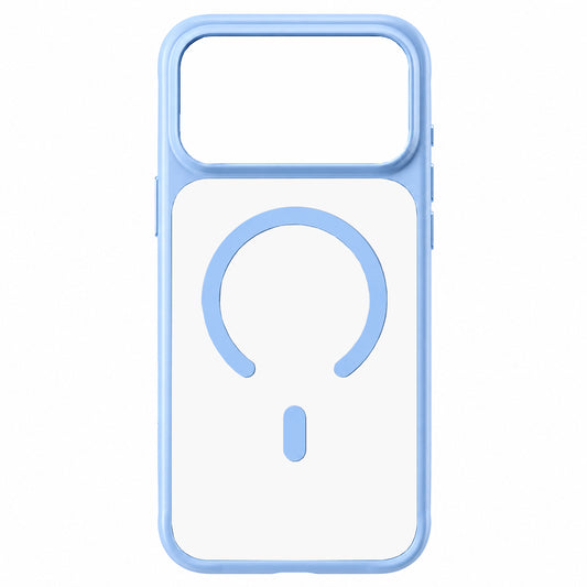 Custodia MagSafe per Apple iPhone 18 Pro Max / 17 Pro Max, Blueo, delicata sulla pelle e antiurto, blu satinato