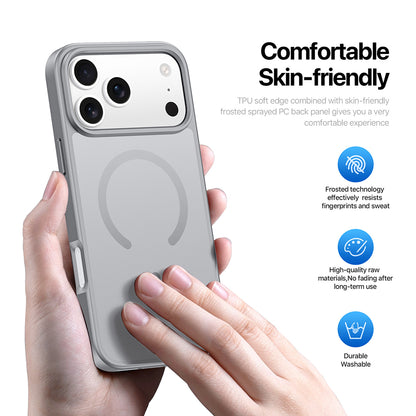 Custodia MagSafe per Apple iPhone 18 Pro Max / 17 Pro Max, DUX DUCIS, Yind, Rosa Chiaro