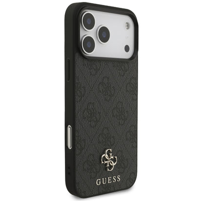 Custodia MagSafe per Apple iPhone 18 Pro Max / 17 Pro Max, Guess, 4G Small and Classic, Nera