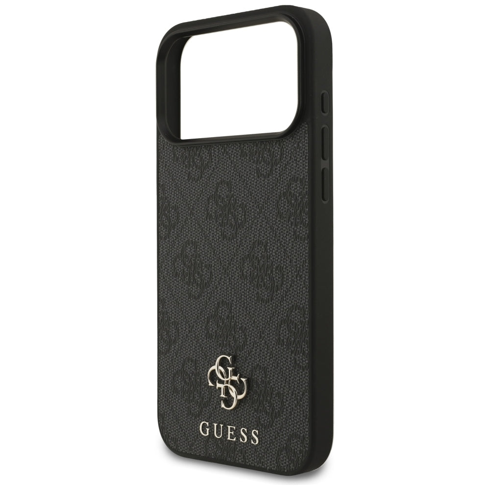 Custodia MagSafe per Apple iPhone 18 Pro Max / 17 Pro Max, Guess, 4G Small and Classic, Nera
