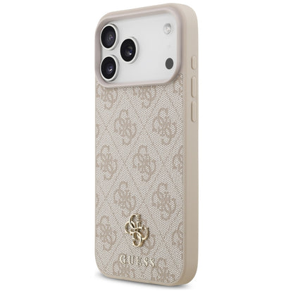 Custodia MagSafe per Apple iPhone 18 Pro Max / 17 Pro Max, Guess, 4G Small and Classic, Rosa