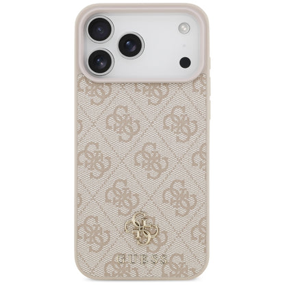 Custodia MagSafe per Apple iPhone 18 Pro Max / 17 Pro Max, Guess, 4G Small and Classic, Rosa