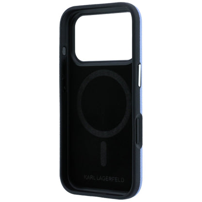 Custodia MagSafe per Apple iPhone 18 Pro Max / 17 Pro Max, Karl Lagerfeld, Grained Choupette Head, Bleu
