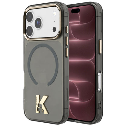 Custodia MagSafe per Apple iPhone 18 Pro Max / 17 Pro Max, Karl Lagerfeld, IML Karl Head Logo, nera
