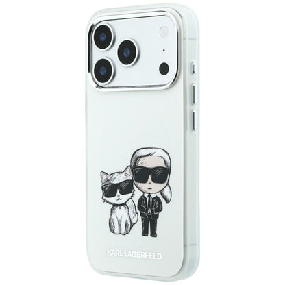 Custodia MagSafe per Apple iPhone 18 Pro Max / 17 Pro Max, Karl Lagerfeld, KC Bodies Sketch, Beige