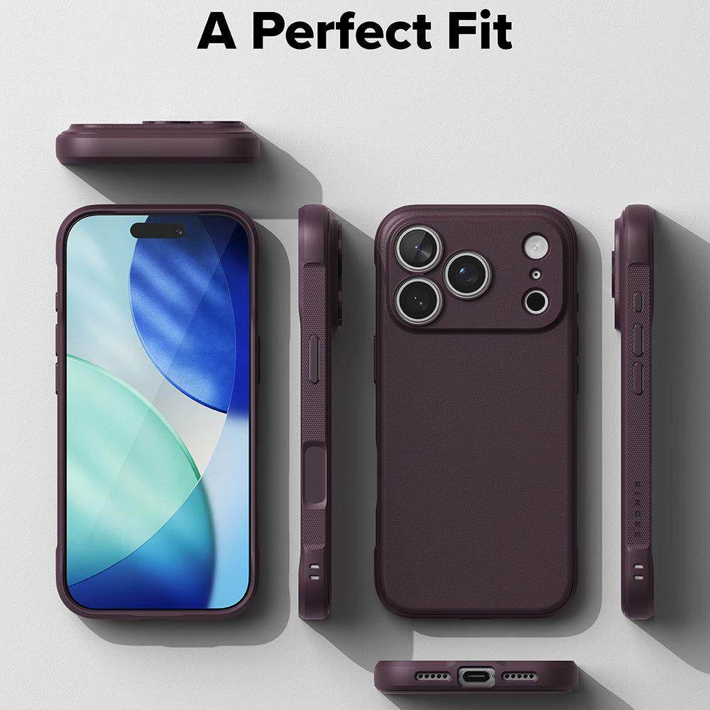 Custodia MagSafe per Apple iPhone 18 Pro Max / 17 Pro Max, Ringke, Onyx, bordeaux scuro