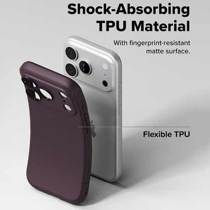 Custodia MagSafe per Apple iPhone 18 Pro Max / 17 Pro Max, Ringke, Onyx, bordeaux scuro